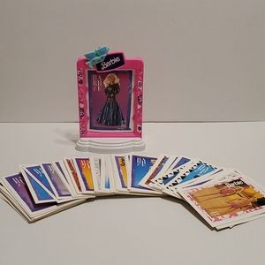 Vintage Barbie Fashion Cards With Stand
